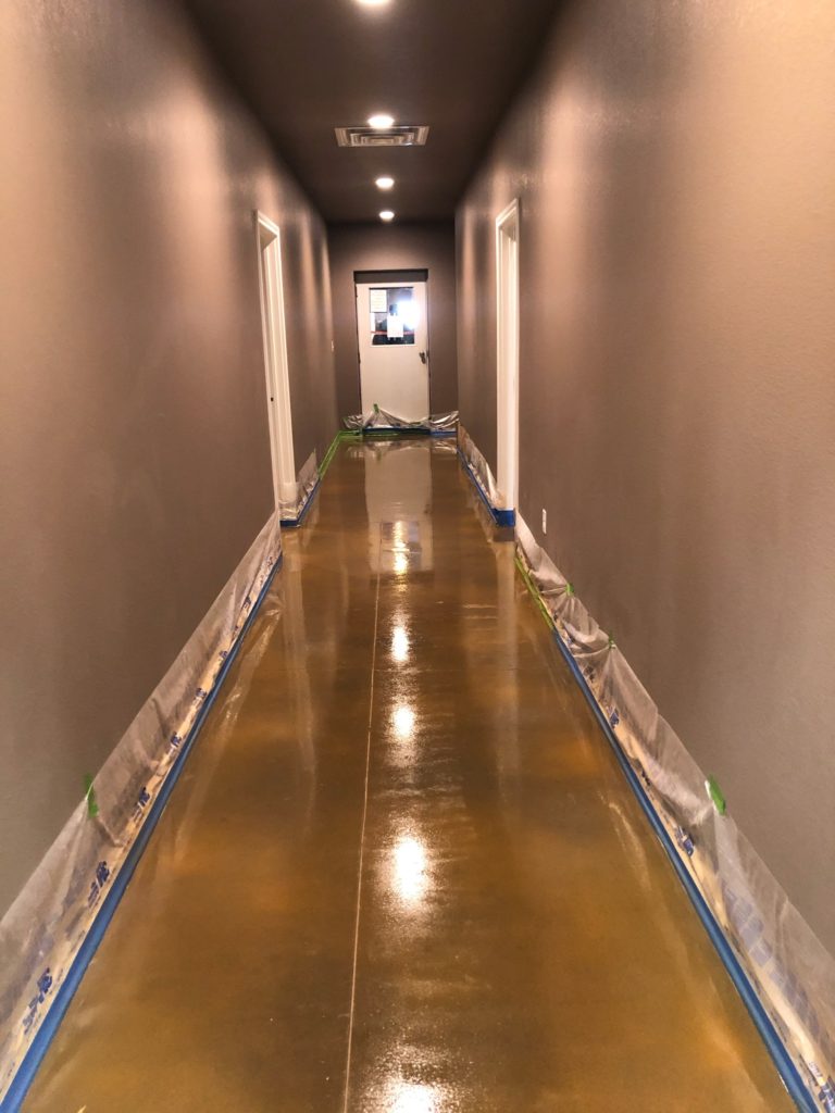 Commercial Stained Concrete