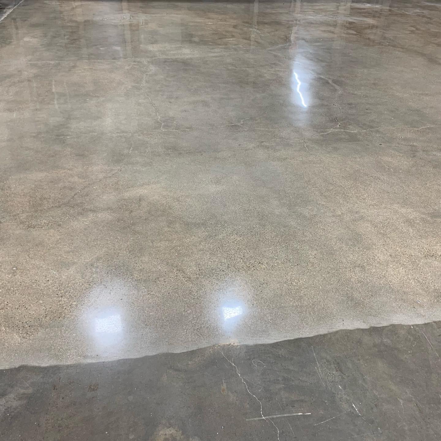 Polished Concrete at Samuel Jackson in Lubbock, TX